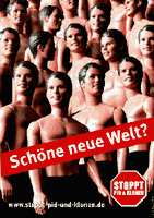 Aktive Sterbehilfe und der Abtreibungsmord werden uns Verdammnis und Untergang bringen, nicht jedoch eine neue Welt ...: jeder Embryo hat ein Lebensrecht, daher NEIN zur Pr&auml;implantationsdiagnostik und zum Klonen!